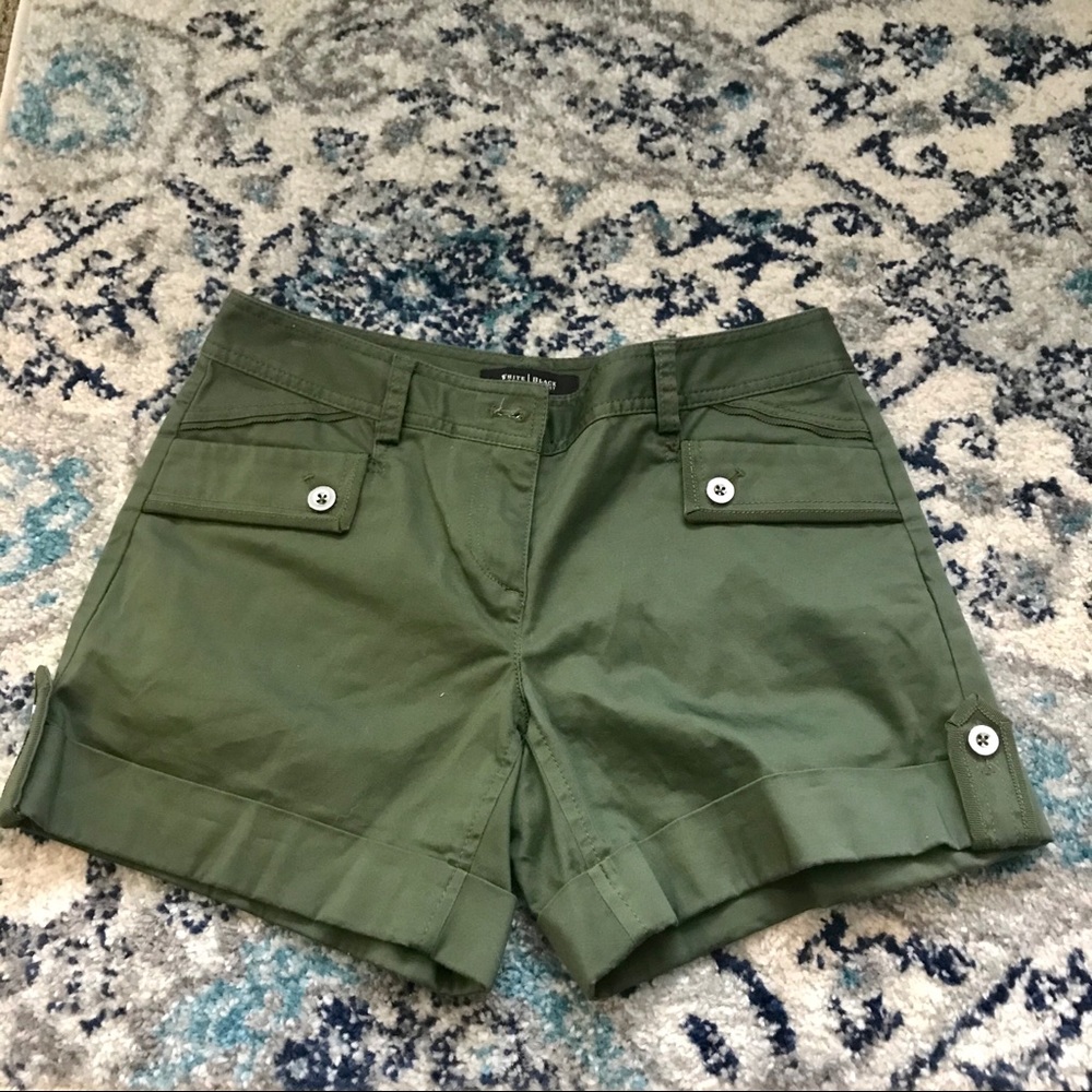 Olive Green Shorts